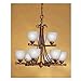 Tools & Hardware : Kichler Andaman Island Club Chandelier-Rubbed Umber