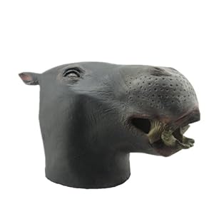 Hippo Halloween Mask Animal Mask (set of 10)