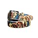 Silver Star VIRGIN MARY Mens Leather All-Over-Print Belt
