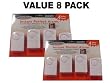 Magnetic Wireless Window/Door Alarm System Kit (8 Pack)