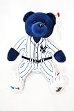 NEW YORK YANKEES OFFICIAL MLB PINSTRIPE UNIFORM 8IN SPECIAL FABRIC BASEBALL PLUSH TEDDY BEAR