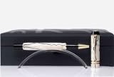 Parker Duofold Pearl and Black Rollerball Pen - 1738510