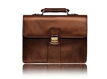 Visconti 01775 Case Briefcase / Shoulder Messenger Bag can Hold 15 in Laptop
