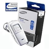 Samsung WEP200 Bluetooth Headset Kit - Silver  (Samsung Retail Packaging)