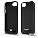 iPhone 5S Battery Case, Lenmar Meridian 2300 mAh MFI Approved [Slim] [Extended Battery Charger] [100% Additional Battery Life], Black