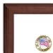 20×30 / 20 x 30 walnut w/ step Picture Frame – NEW .. 1.5” wide