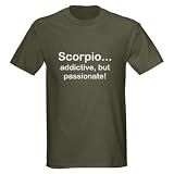 Funny Scorpio Funny Dark T-Shirt by CafePress
