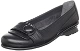 IMAGE OF Aerosoles Women's Raspberry Ballet Flat,Black Leather,5.5 M US