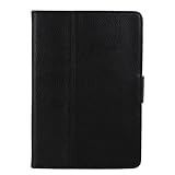 GTMax Durable PU Texture Leather Protector Cover Case with Stand - Black for Motorola Xoom Tablet on sale