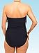 Baifern Women's 1 Piece Off-shoulder Fringe Bodycon Swimsuits Plus Size