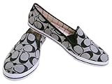 Coach Beale Signaure Black and White Sneakers