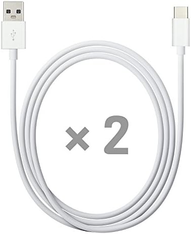 BesCable USB 2.0 Type C to Type A Cable, 3 Feet (1Meter) USB A Male to Type C Data Charging Cable Cord for Type-C Supported Devices (USB2.0 - 2 Pack)