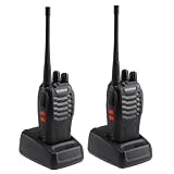 Buy 2 Pack Rechargeable Walkie Talkie 3W 16CH FRS GMRS Two-Way Radio (Pair) W built-in...