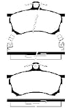 Produkt-Bild: AUTEK Bremsbel&auml;ge vorn MITSUBISHI CARISMA 1.9TD 1.6