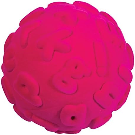 Educational Ball - Tactile Lowercase Letters- Pink