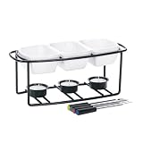 Trudeau 9 Piece Triple Dip Dipping Set