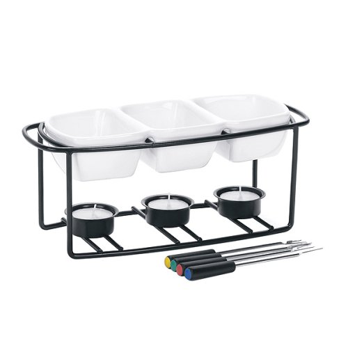 Trudeau 9 Piece Triple Dip Dipping Set