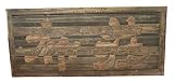 Antique Chinese Storefront Sign Placque - Wood