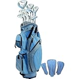 Phoenix XS Ladies Deluxe Complete Set Includes All Clubs, Mallet Putter, And Cart Bag (All graphite shafts Petite size)