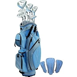Phoenix XS Ladies Deluxe Complete Set Includes All Clubs, Mallet Putter, And Cart Bag (All graphite shafts Petite size)