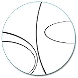 Corelle Simple Lines 14-Inch Glass Lazy Susan
