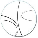 Corelle Simple Lines 14-Inch Glass Lazy Susan