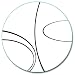 Corelle Simple Lines 14-Inch Glass Lazy Susan