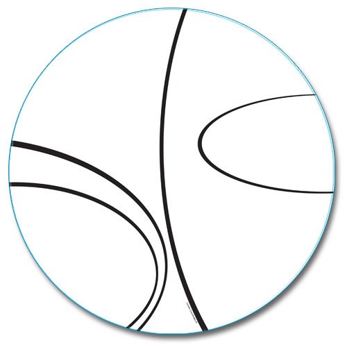 Corelle Simple Lines 14-Inch Glass Lazy Susan