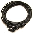 Dark Brown Leather Cord Wrap Bracelet