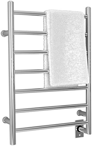 Cappa TW7 Stainless Steel Electric Hard Wired Warming Towel Rack, Brushed Finish
