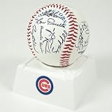 CHICAGO CUBS 2008 TEAM SIGNED AUTOGRAPH BASEBALL