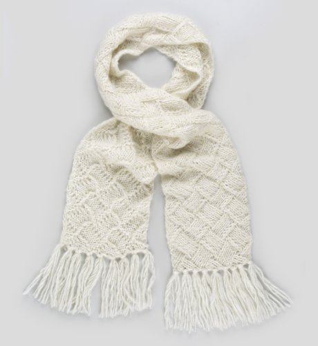 Lattice Knit Scarf