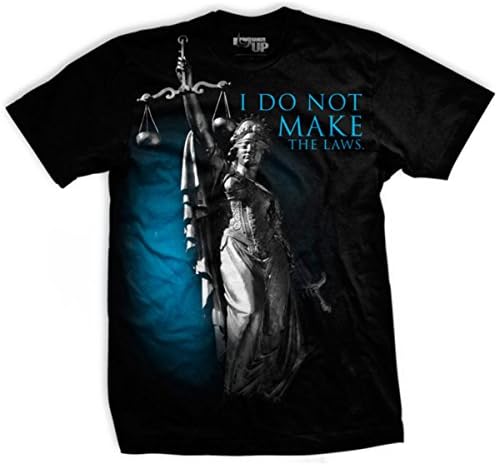 Ranger Up Lady Justice I don't make the laws - I Balance the Scales T-shirt-XL