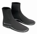 Deep See 5mm EchoZip Boots, Scuba Diving or Snorkeling Dive Booties (FREE SHIPPING)