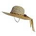 Kaisifei Straw Derby Cap Womens Flax Sun Hat