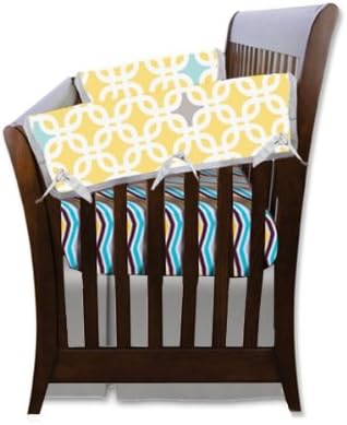 Babee Talk Eco-Teether Crib Rail Cover - 18 in. Side - Yellow