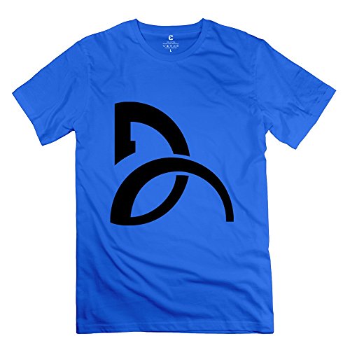 Men's Novak Djokovic Tennis Player Logo T Shirt RoyalBlue