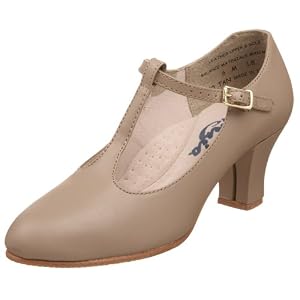 Buy Capezio Ladies T-Strap Character Shoe by Capezio