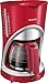 SEVERIN KA 4755  Kaffeeautomat rot-silber
