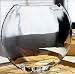GEO MOON 12L CLEAR VASE