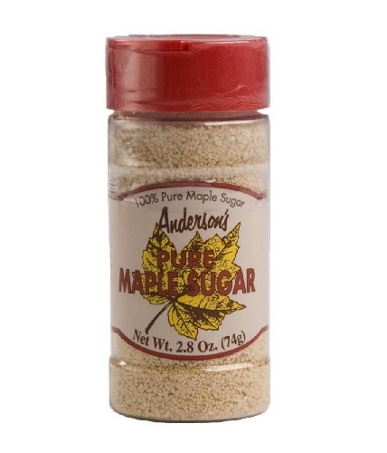 Anderson’s Pure Maple Sugar, 2.8 ounce jars, 6-Count Package