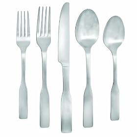 Faberware Ginger Satin 20-Piece Flatware Set, Service for 4