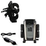 Samsung SCH-U700 Auto Vent Holder with Car Charger - Uses Gomadic TipExchange