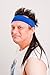 Mullet On The Go - The Black Mamba Mullet Headband Wig, One Size