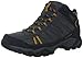 Columbia Men's North Plains Mid Waterproof Trail Shoe, Charcoal/Galli, 11 D US
