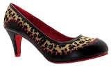 Search : T.u.k. Womens Anti Pop Gothic Black & Leopard Court Shoes