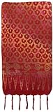 IMAGE OF Scalloped Pattern Sarong (Red)