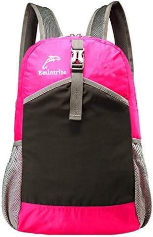 Eminbribe Outdoor Unisex Ultra-thin Multi-function Folding Riding Travel Backpack 20L