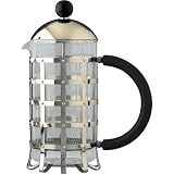 Alessi Michael Graves Coffee Press with Handle in Black, 3 Cups