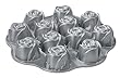 Nordic Ware Cast-Aluminum Nonstick Muffin Pan, Sweetheart Rose